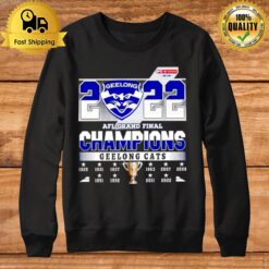 Geelong Cats Afl Grand Final Champions Sweatshirt