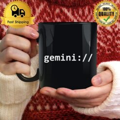 Gemini Protocol Blue Mug