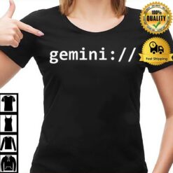 Gemini Protocol Blue T-Shirt