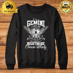 Gemini Zodiac Sign Funny Sweatshirt