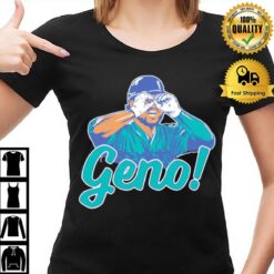 Geno Goggles Eugenio Suarez Seattle Mariners T-Shirt