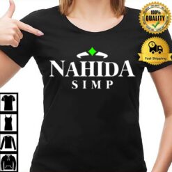 Genshin Impact Nahida Simp White Design T-Shirt