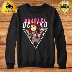 Geometric Design Uraraka Ochako Anime Sweatshirt