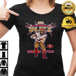 George Kittle Nfl Blitz San Francisco 49Ers Retro T-Shirt