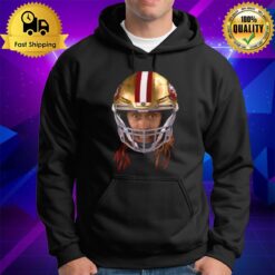 George Kittle San Francisco Football Sports Face Hoodie