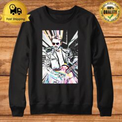 George Micheal Tribute Print Classic Sweatshirt