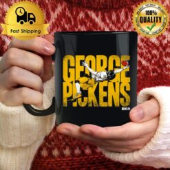 George Pickens Pittsburgh One Hand Catch Bold Mug