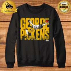 George Pickens Pittsburgh One Hand Catch Bold Sweatshirt