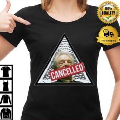 George Soros Illuminati Cancelled T-Shirt