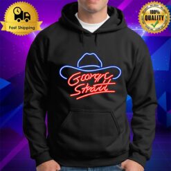 George Strait Black Neon Sign Hoodie