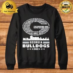 Georgia Bulldogs 2022 Players Names Champions Logo Sweatshirt