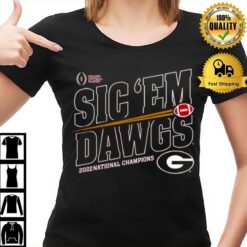 Georgia Bulldogs 2022 Sec Football Conference Champions Recap T T-Shirt