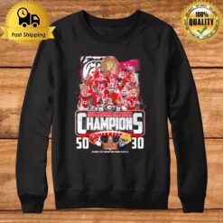 Georgia Bulldogs 2022 Southeastern Conference Champions 50 30 Lsu Tigers Sweatshirt