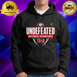 Georgia Bulldogs 2022 Undefeated National Champions Hoodie