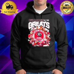 Georgia Bulldogs All Time Greats National Champions 2017 2021 Signatures Hoodie