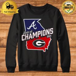 Georgia Bulldogs And Atlanta Braves Champions Sweatshirt