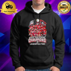 Georgia Bulldogs Back To Back 2023 National Champions Undefeated Hoodie