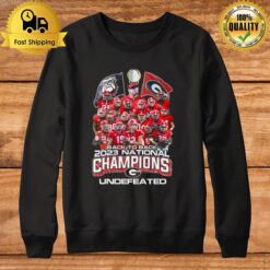 Georgia Bulldogs Back To Back 2023 National Champions Undefeated Sweatshirt