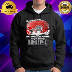 Georgia Bulldogs Back To Back College Football Playoff National Champions The Perfect Season Hoodie