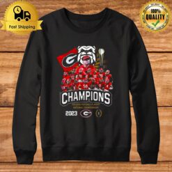 Georgia Bulldogs Champions College Football Playoff National Championship 2023 Sweatshirt