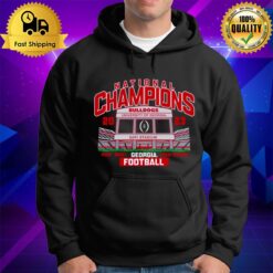 Georgia Bulldogs College Football Playoff 2023 National Champions Sofi Stadium Hoodie