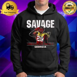 Georgia Bulldogs Football Christopher Smith Ii Savage Hoodie