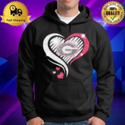 Georgia Bulldogs Heart Love Diamond Hoodie