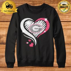 Georgia Bulldogs Heart Love Diamond Sweatshirt