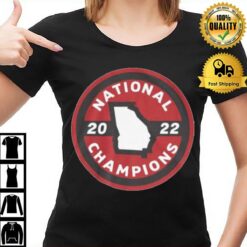 Georgia Bulldogs National Champions 2022 T-Shirt