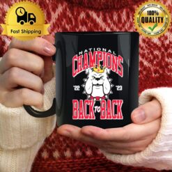 Georgia Bulldogs National Champions 2023 Back To Back Gauge Mug