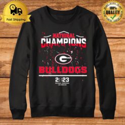 Georgia Bulldogs National Champions Los Angeles 2023 Men'S Sweatshirt