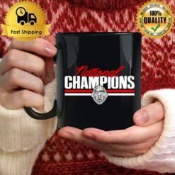 Georgia Bulldogs National Champions Script Block Mug