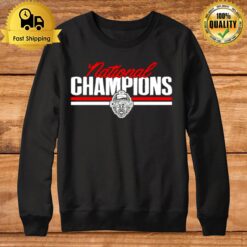 Georgia Bulldogs National Champions Script Block Sweatshirt