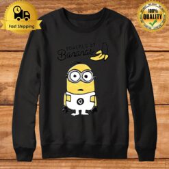 Powered By Bananas Minions The Rise Of Gru Despicable Me Sweatshirt
