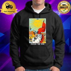 Praise The Sun Tarot Card Hoodie