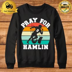 Pray For 3 Damar Hamlin Vintage Sweatshirt