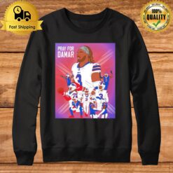 Pray For Damar 3 Buffalo Bills Sweatshirt