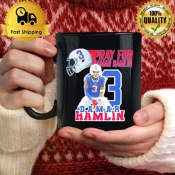 Pray For Damar Hamlin 3 Buffalo 2023 Mug