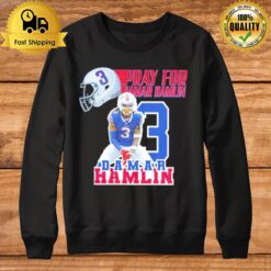 Pray For Damar Hamlin 3 Buffalo 2023 Sweatshirt