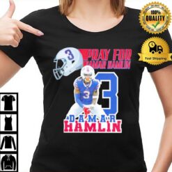 Pray For Damar Hamlin 3 Buffalo 2023 T-Shirt