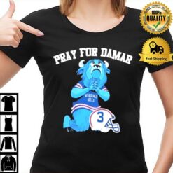Pray For Damar Hamlin 3 Buffalo Bills T-Shirt