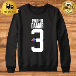 Pray For Damar Heart Love #3 Buffalo Sweatshirt