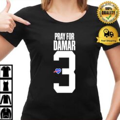 Pray For Damar Heart Love #3 Buffalo T-Shirt