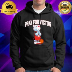 Pray For Victor Houston Rockets Hoodie