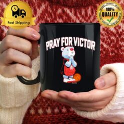 Pray For Victor Houston Rockets Mug