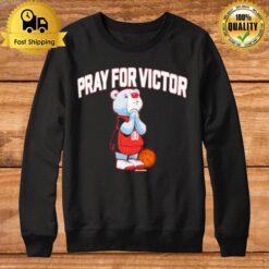 Pray For Victor Houston Rockets Sweatshirt