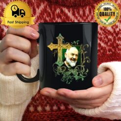 Prayer Cross Catholics Holy Saints St Padre Pio Mug