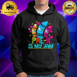 Pre K Is My Jam Cute Pre K Grade Teacher 100 Days Hoodie