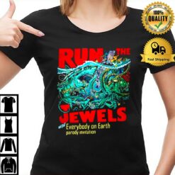 Predatory Shark Run The Jewels Hey Kids T-Shirt