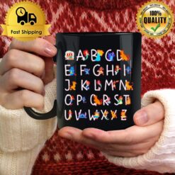 Preschool Teacher Back To School Alphabe Mug